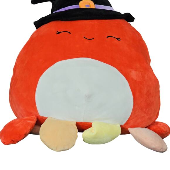 Squishmallow 16 Inch Halloween Plush | Detra‎ the Octopus Witch - Picture 1 of 6